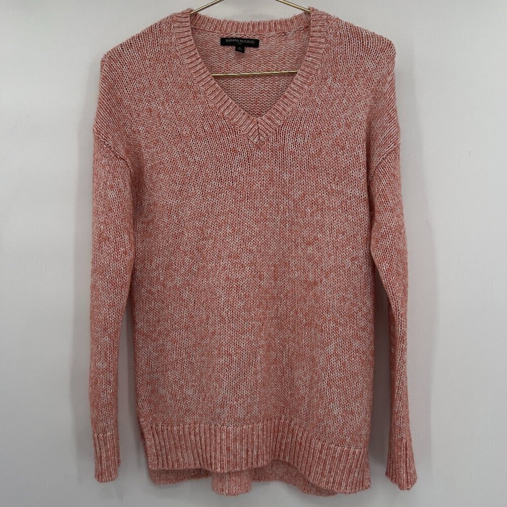 Banana Republic Women's V-Neck Long Sleeve Sweater S